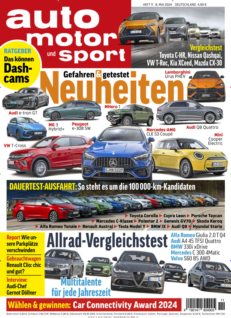  Motors on Auto Motor Und Sport Cover   Auto Motor Und Sport Titelbild Vom 06